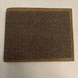 Giuseppe Zanotti Leather Brown Men's Bifold Wallet
